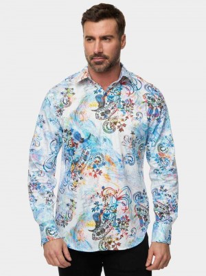 Robert Graham Apex Long Sleeve Button Down Shirt Big Big | 152YFOMAH