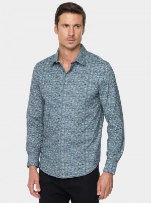 Robert Graham Clarendon Long Sleeve Button Down Shirt Grigie | 962VGQHRJ