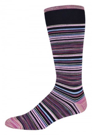 Robert Graham Drakeswood Sock Blu Marino | 837LDBEQT