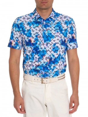 Robert Graham Fisher Performance Polo Multi | 013HUPYRL