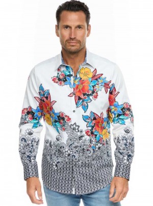 Robert Graham Garden Gala Long Sleeve Button Down Shirt Multi | 451FWKNXA