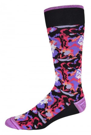 Robert Graham Ipswich Sock Nere | 572UDZHER