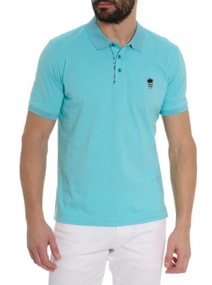 Robert Graham Lucifer Polo Blu | 426YAXNVU