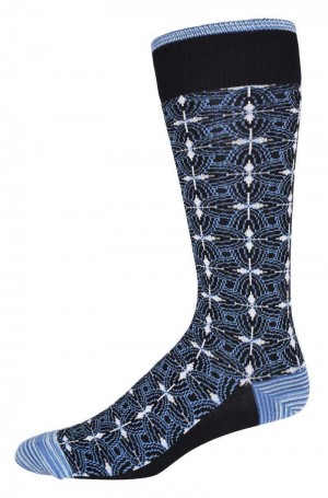 Robert Graham Midland Sock Nere | 846VBCRXA