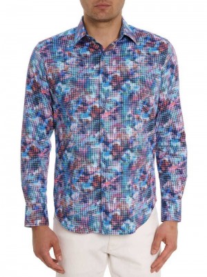 Robert Graham Outer Banks Long Sleeve Button Down Shirt Multi | 842URTHVN