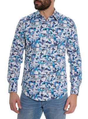 Robert Graham Pavones Long Sleeve Button Down Shirt Multi | 140YUDJLB