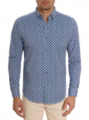 Robert Graham Senan Long Sleeve Knit Shirt Multi | 896HIJSUG