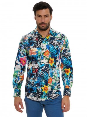 Robert Graham Tahiti Long Sleeve Button Down Shirt Multi | 724LJYSNC