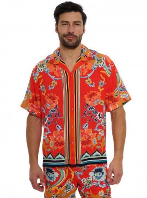 Robert Graham Taj Short Sleeve Button Down Shirt Multi | 273QKSAJP