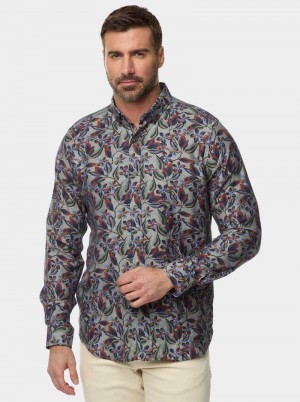 Robert Graham Ziton Long Sleeve Button Down Shirt Multi | 801ANMLWO