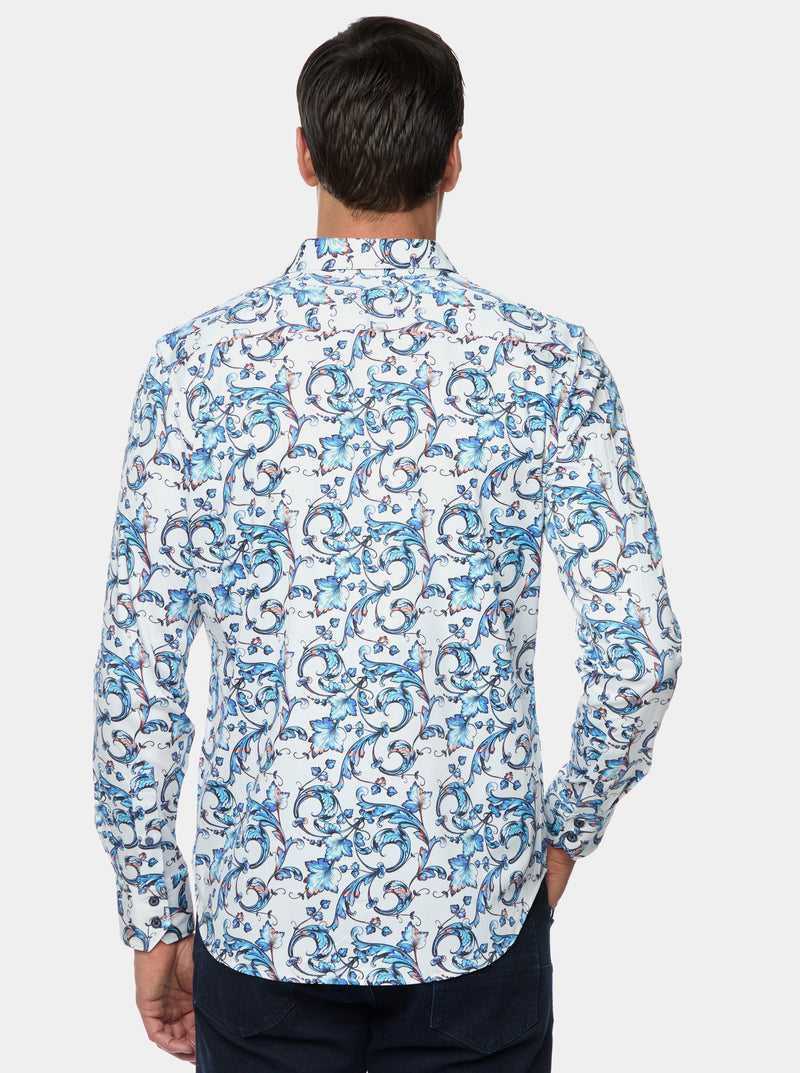 Robert Graham Acosta Long Sleeve Button Down Shirt Blu | 984CBRLIP