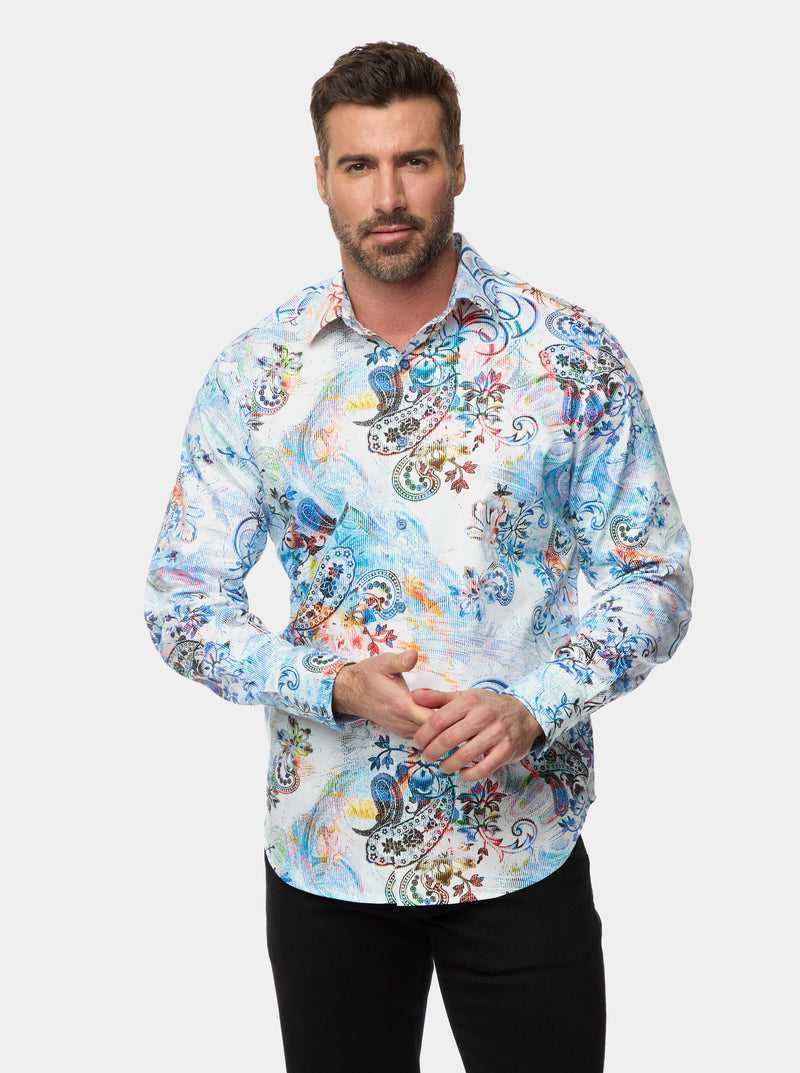 Robert Graham Apex Long Sleeve Button Down Shirt Classic | 750MJREUN