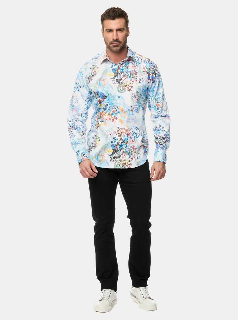 Robert Graham Apex Long Sleeve Button Down Shirt Classic | 750MJREUN