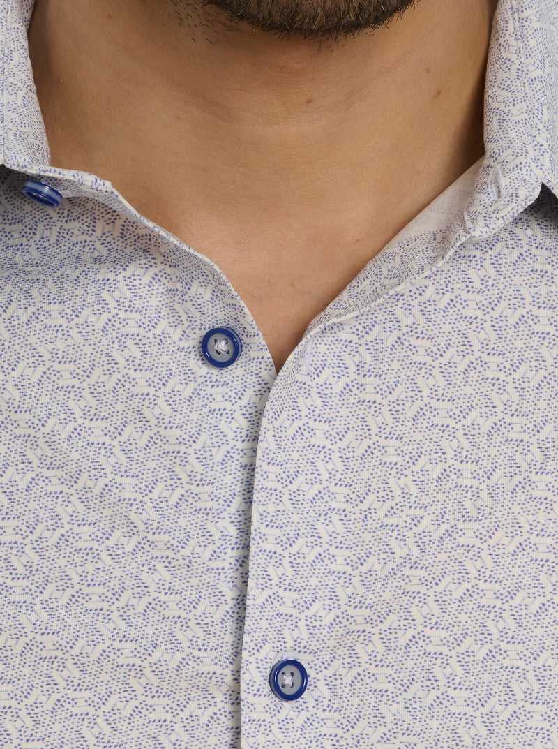 Robert Graham Asterisk Long Sleeve Button Down Shirt Blu | 371PWAUCV