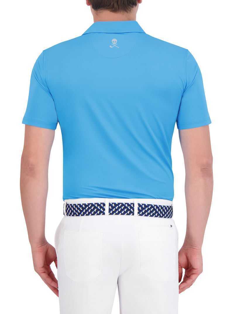 Robert Graham Axelsen Performance Polo Blu | 734LAXQFO