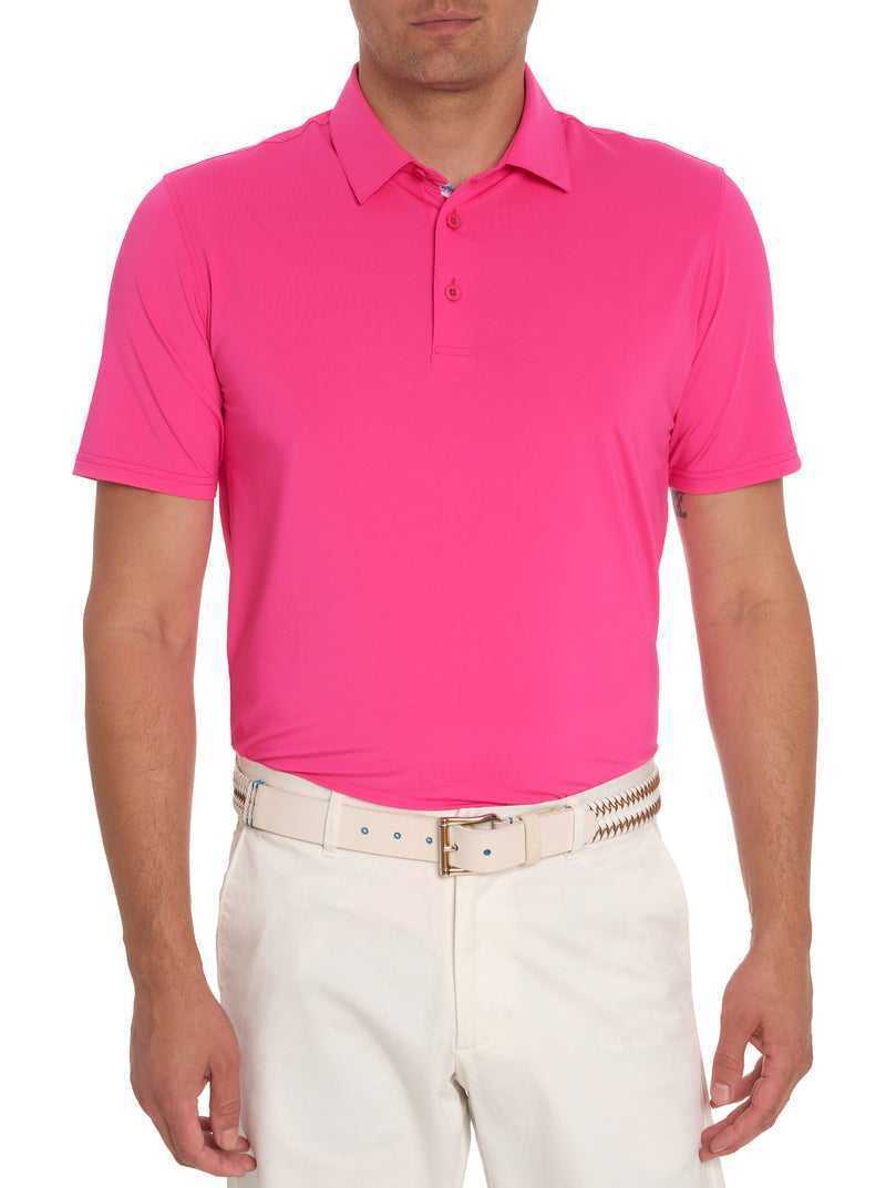 Robert Graham Axelsen Performance Polo Viola | 123OKXFQJ