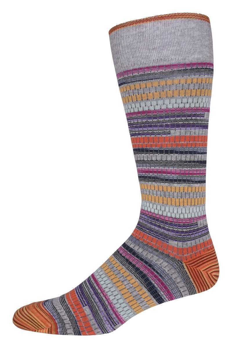 Robert Graham Baja Sock Grigie | 951GMSBYV