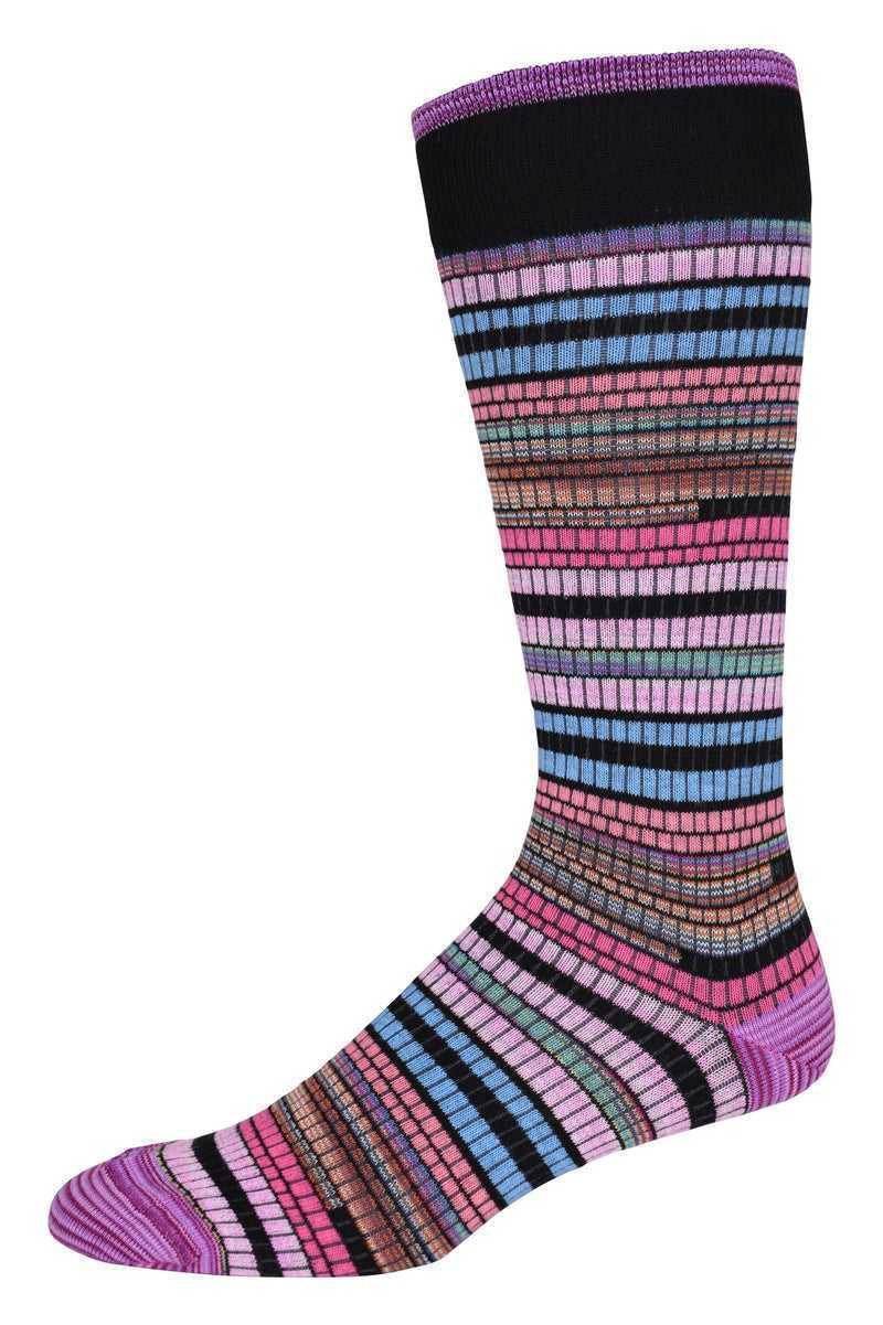 Robert Graham Baja Sock Nere | 780KYXELV