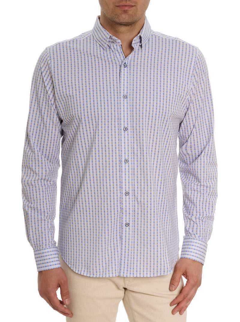 Robert Graham Balix Motion Long Sleeve Knit Shirt Multi | 140YRIFBO