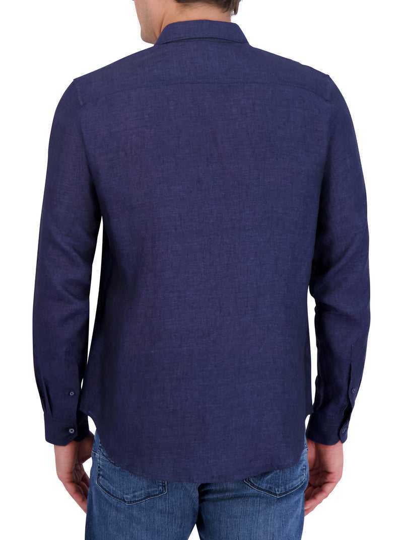 Robert Graham Baradero Long Sleeve Button Down Shirt Blu Marino | 320OAWBHI