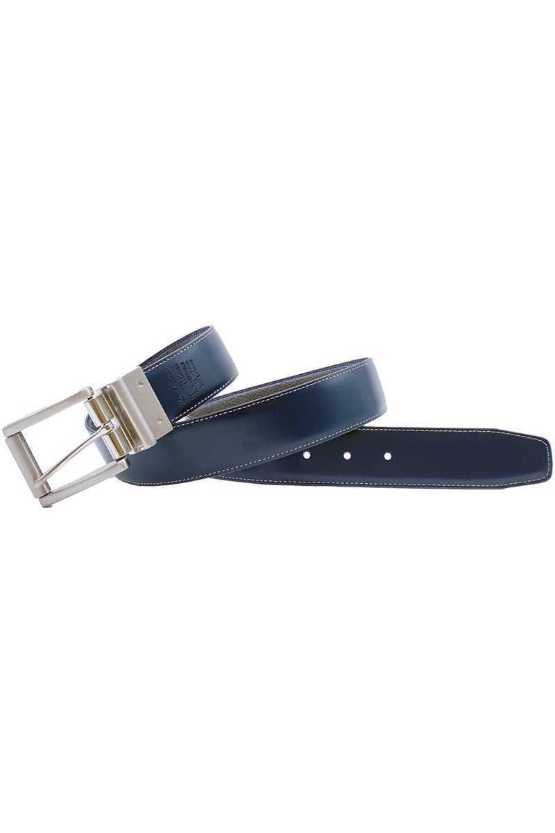 Robert Graham Battlestar Reversible Belt Blu Marino | 482LROEHT