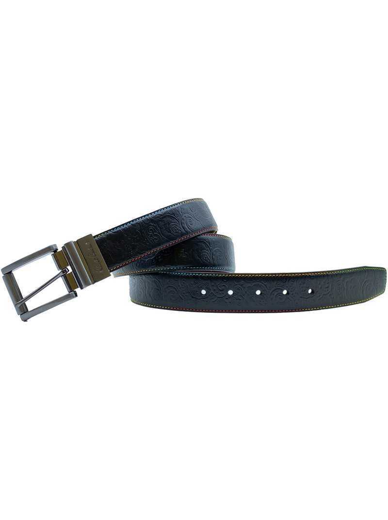 Robert Graham Battlestar Reversible Belt Blu Marino | 482LROEHT