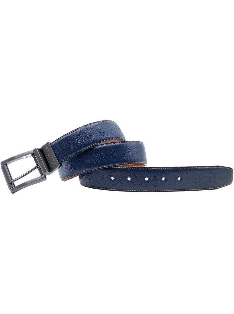 Robert Graham Battlestar Reversible Belt Blu Marino | 482LROEHT