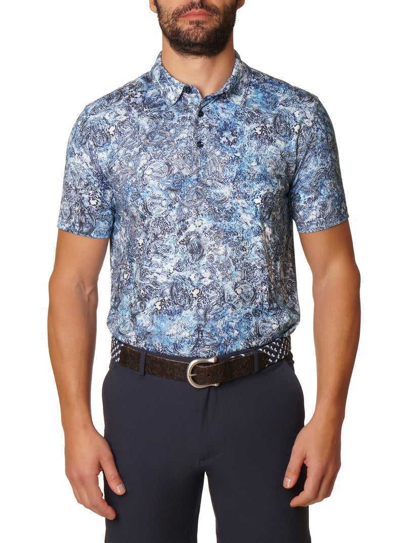 Robert Graham Beatty Polo Blu | 287UFGYRL