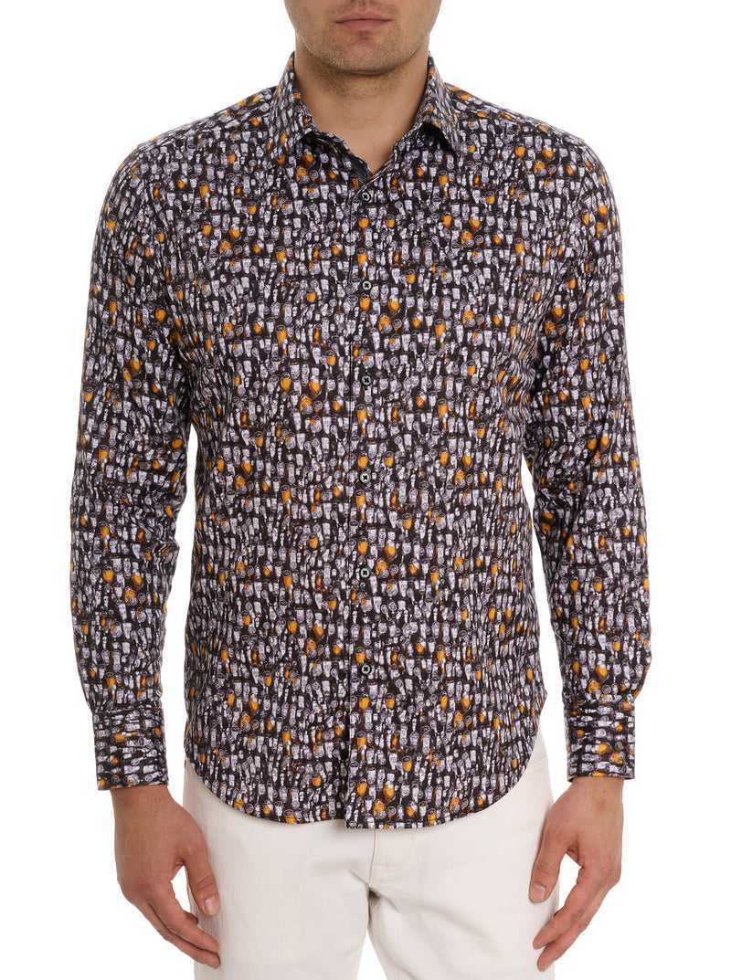 Robert Graham Beer Bash Long Sleeve Button Down Shirt Multi | 210CRMIES