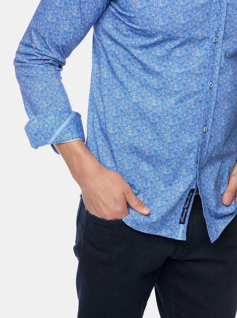 Robert Graham Boden Long Sleeve Button Down Shirt Blu | 953HFYODK