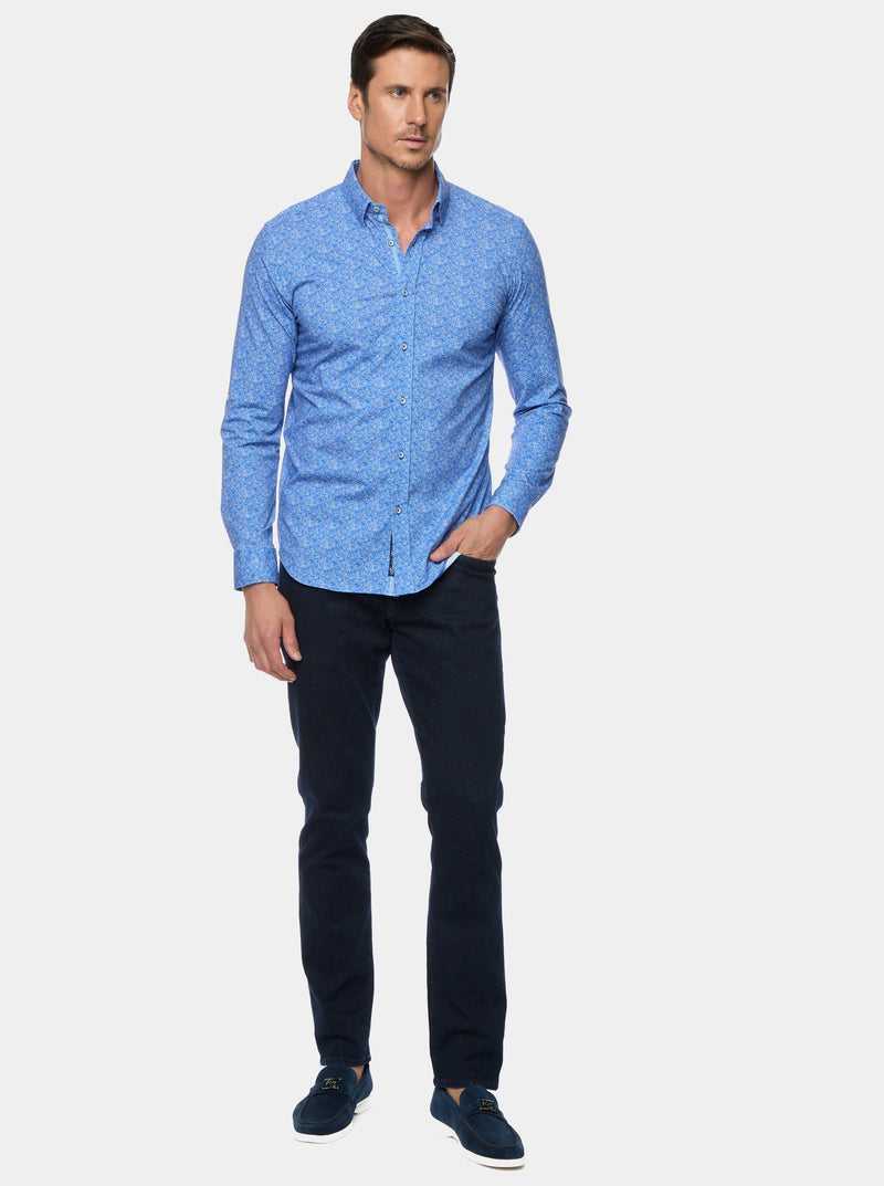 Robert Graham Boden Long Sleeve Button Down Shirt Blu | 953HFYODK