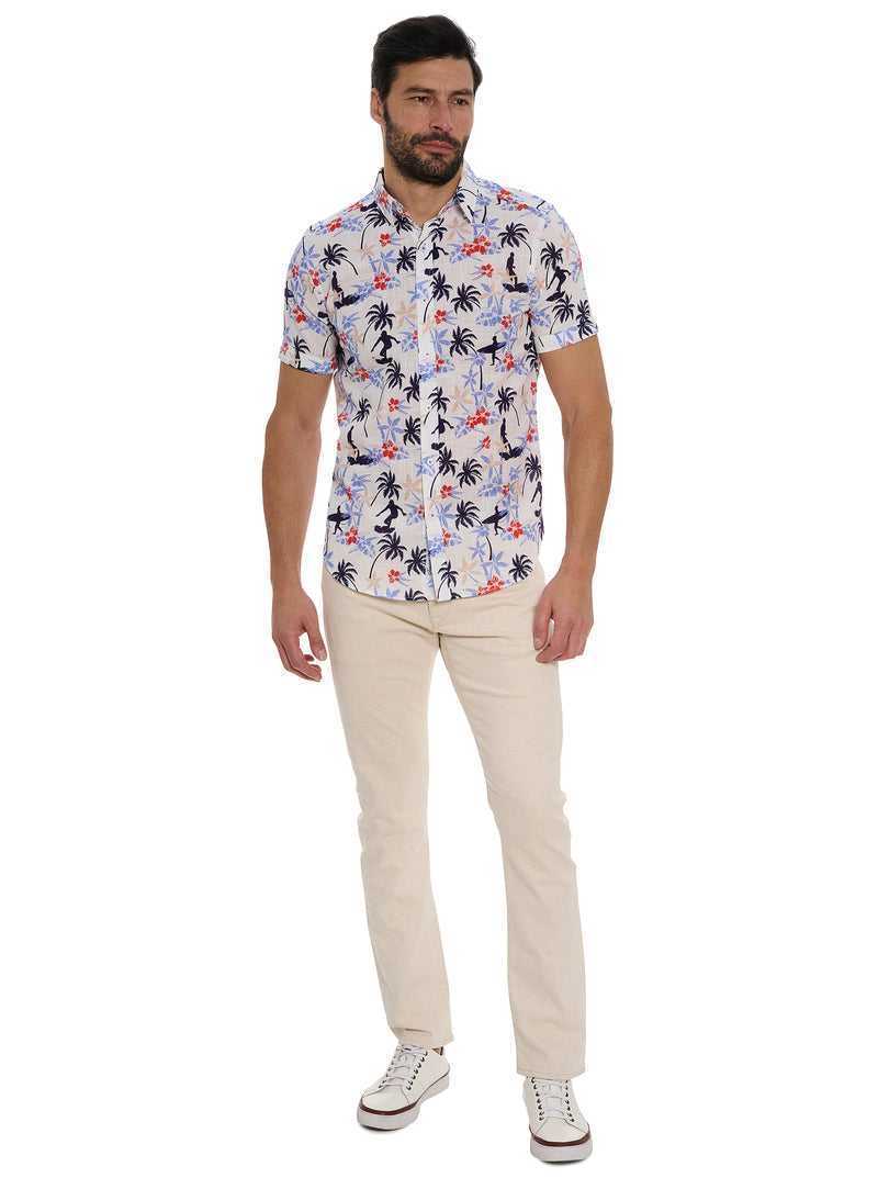 Robert Graham Bondi Short Sleeve Button Down Shirt Multi | 521WFUXYR