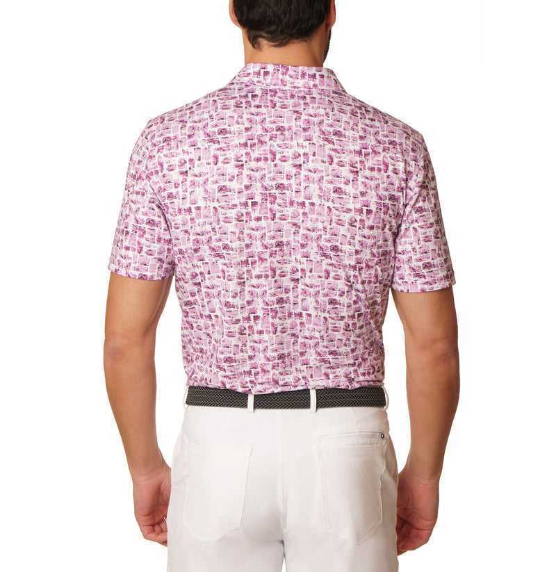 Robert Graham Brockman Polo Berry | 853XTLDFO