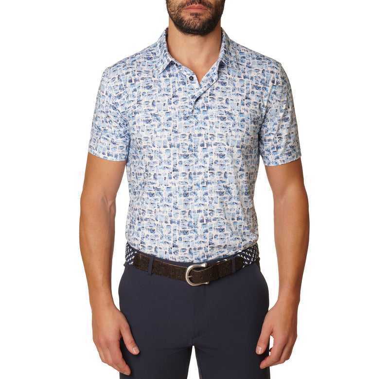 Robert Graham Brockman Polo Berry | 853XTLDFO