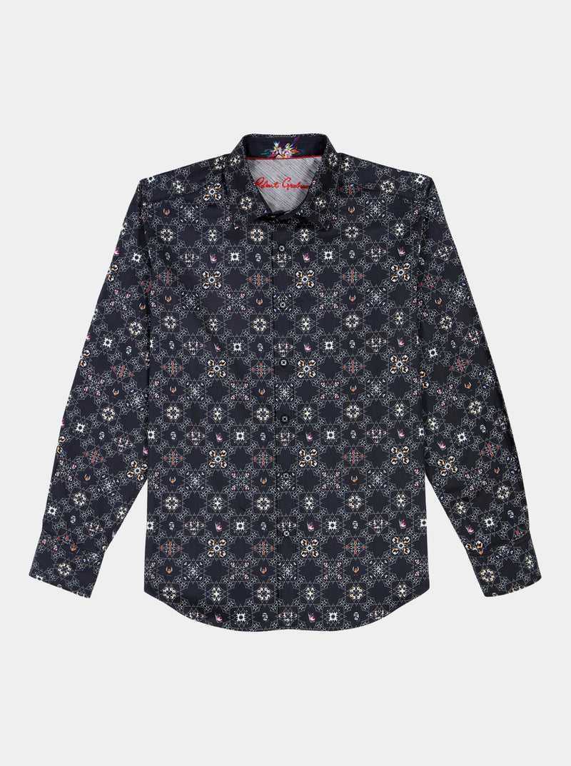 Robert Graham Buena Vista Long Sleeve Button Down Shirt Nere | 815XHRETB