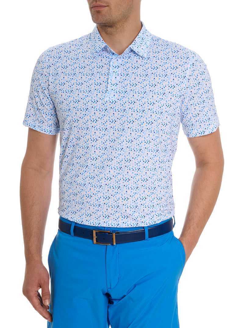 Robert Graham Calder Polo Blu | 759YESPBJ