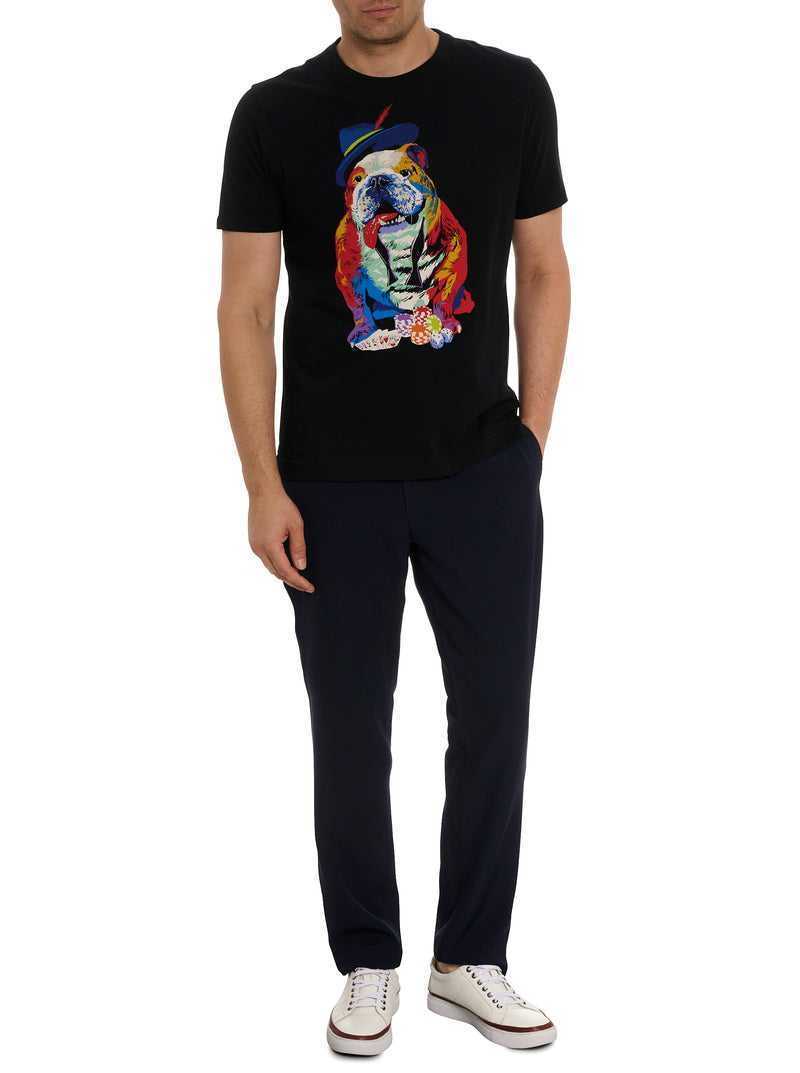 Robert Graham Casino Graham T-shirt Nere | 934LRMZWH