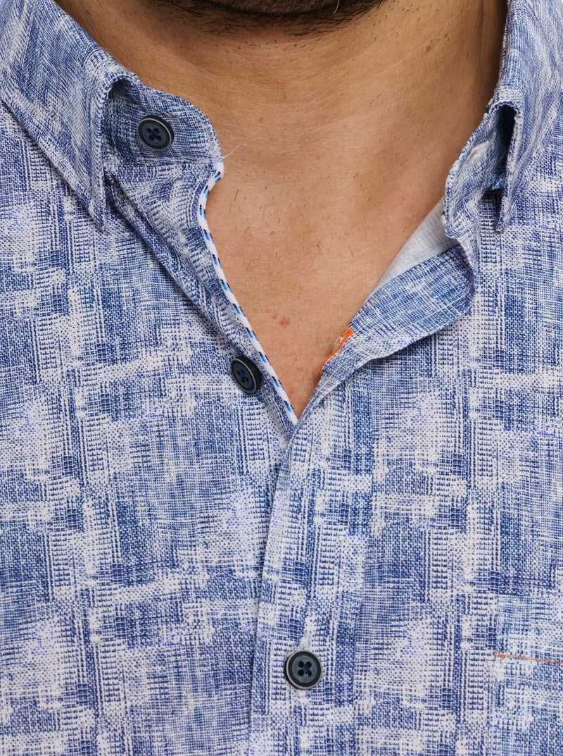 Robert Graham Chastin Long Sleeve Button Down Shirt Blu | 987YUCMNR