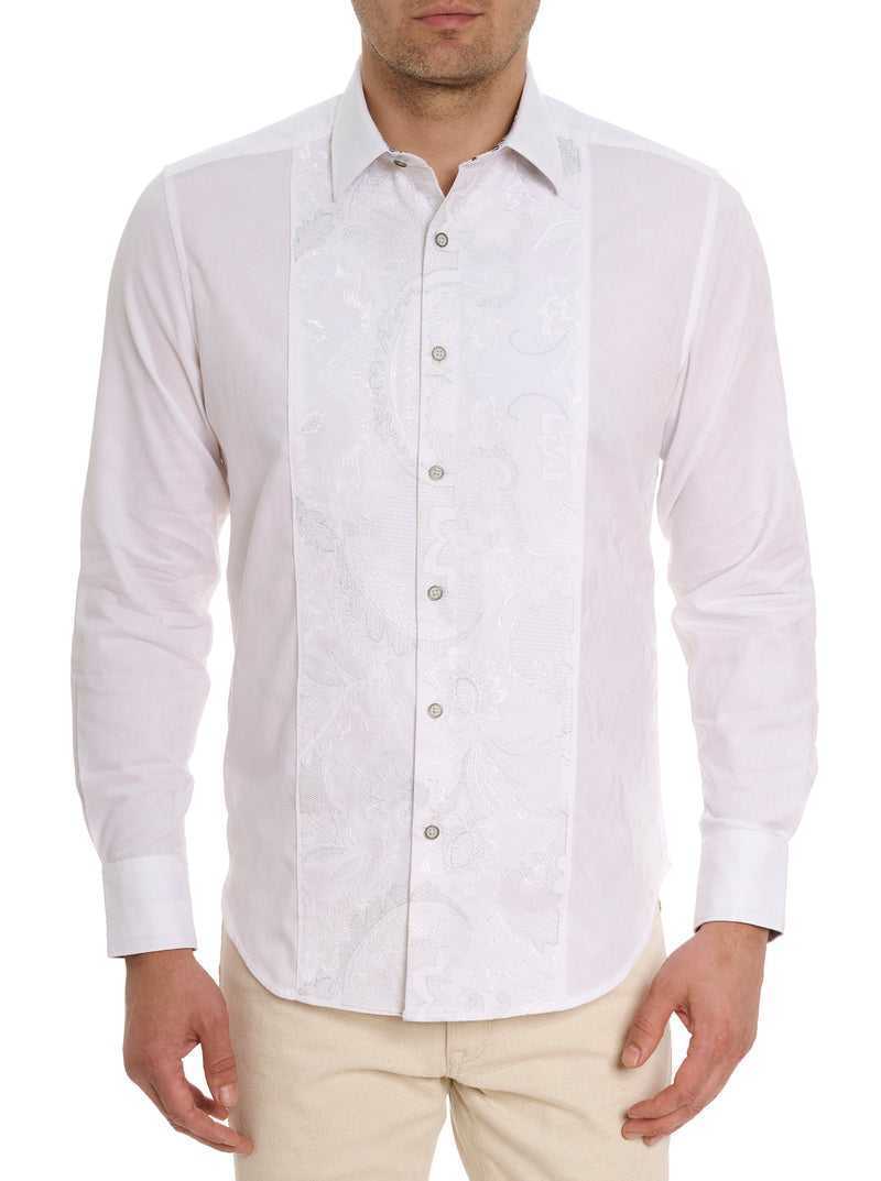 Robert Graham Clarion Long Sleeve Button Down Shirt Bianche | 348SBOXWE