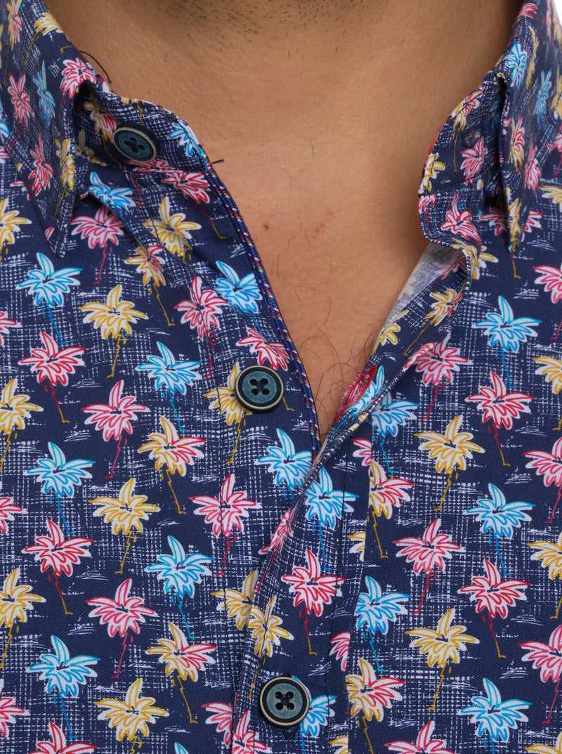 Robert Graham Clyford Short Sleeve Button Down Shirt Multi | 507JDISRL