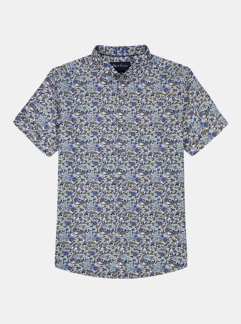 Robert Graham Craso Short Sleeve Button Down Shirt Multi | 081WOUQNR