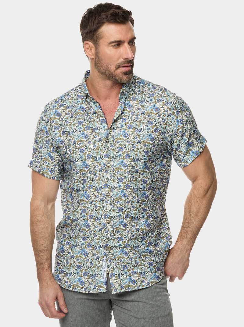 Robert Graham Craso Short Sleeve Button Down Shirt Multi | 081WOUQNR