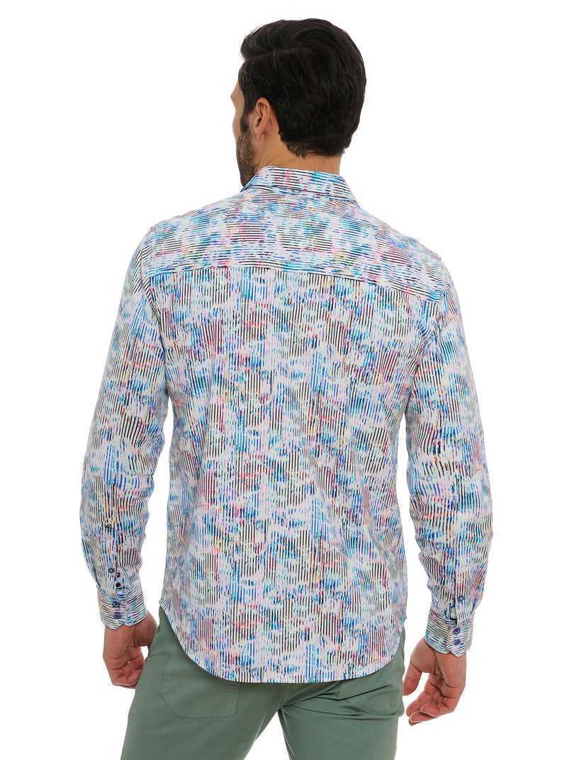 Robert Graham Delray Long Sleeve Knit Shirt Multi | 754NPHVQA