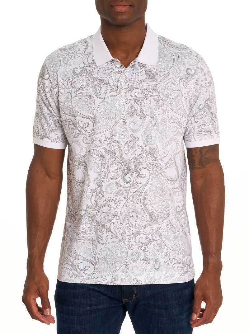 Robert Graham Dozer Polo Bianche | 379FSEVMO