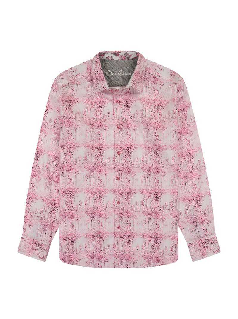 Robert Graham Dreamweaver Long Sleeve Button Down Shirt Rosa | 635GYFPJS