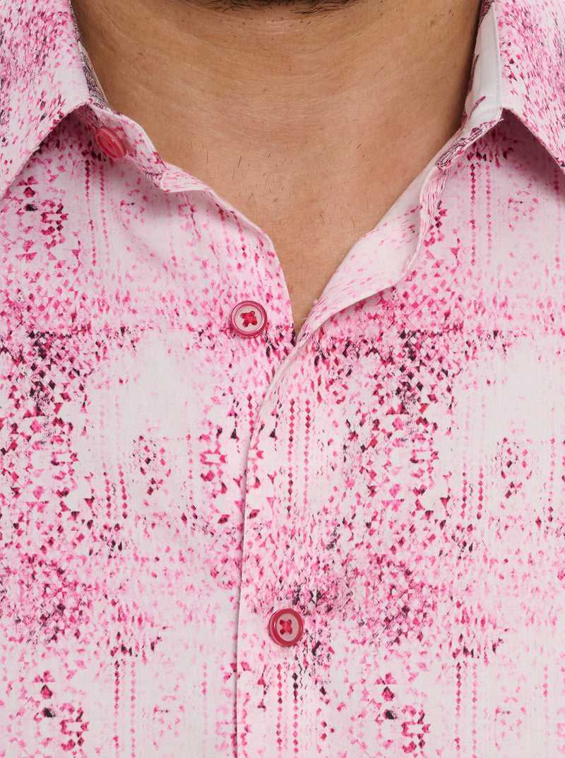 Robert Graham Dreamweaver Long Sleeve Button Down Shirt Rosa | 635GYFPJS