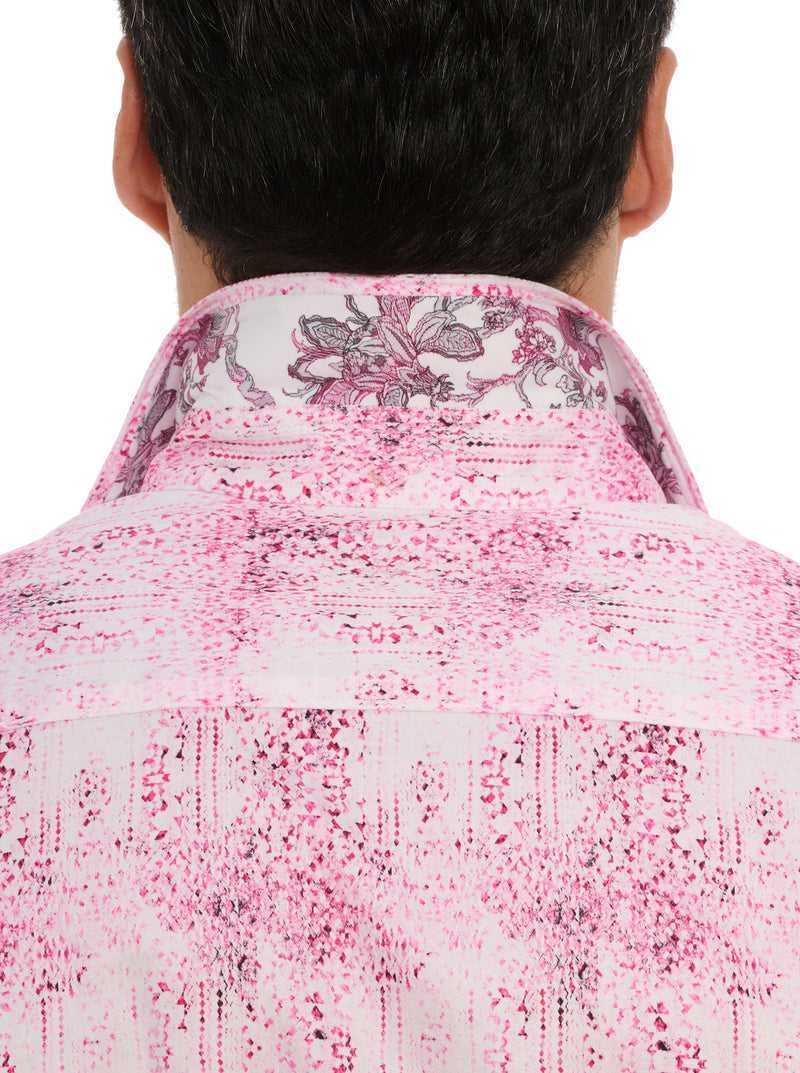 Robert Graham Dreamweaver Long Sleeve Button Down Shirt Rosa | 635GYFPJS