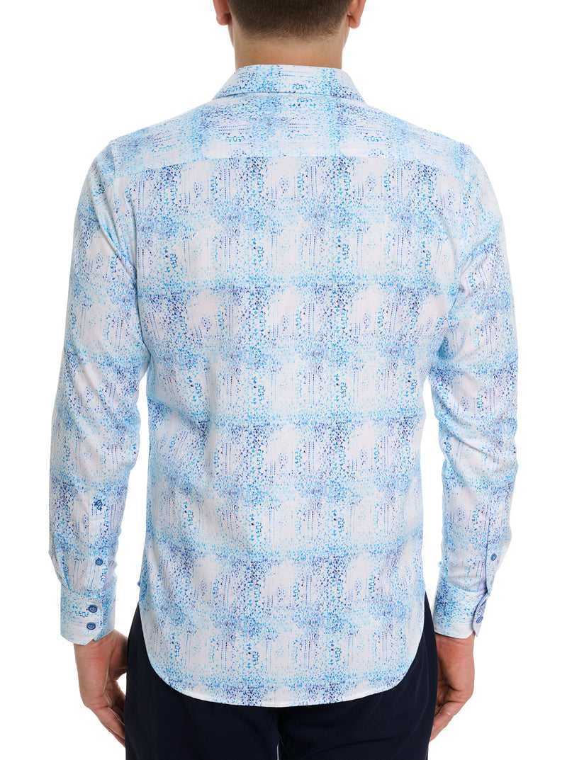 Robert Graham Dreamweaver Long Sleeve Button Down Shirt Teal | 784EIQYWF