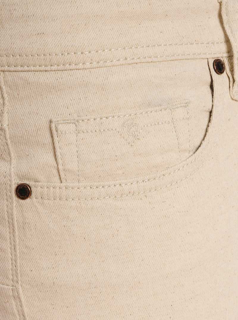 Robert Graham Elliott Denim Pant Oatmeal | 348OTCQAD