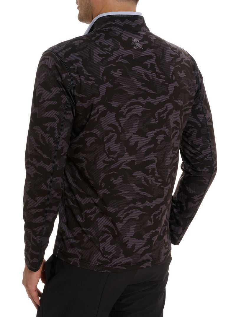 Robert Graham Faro Long Sleeve Knit Full Zip Nere | 082UCJIEG